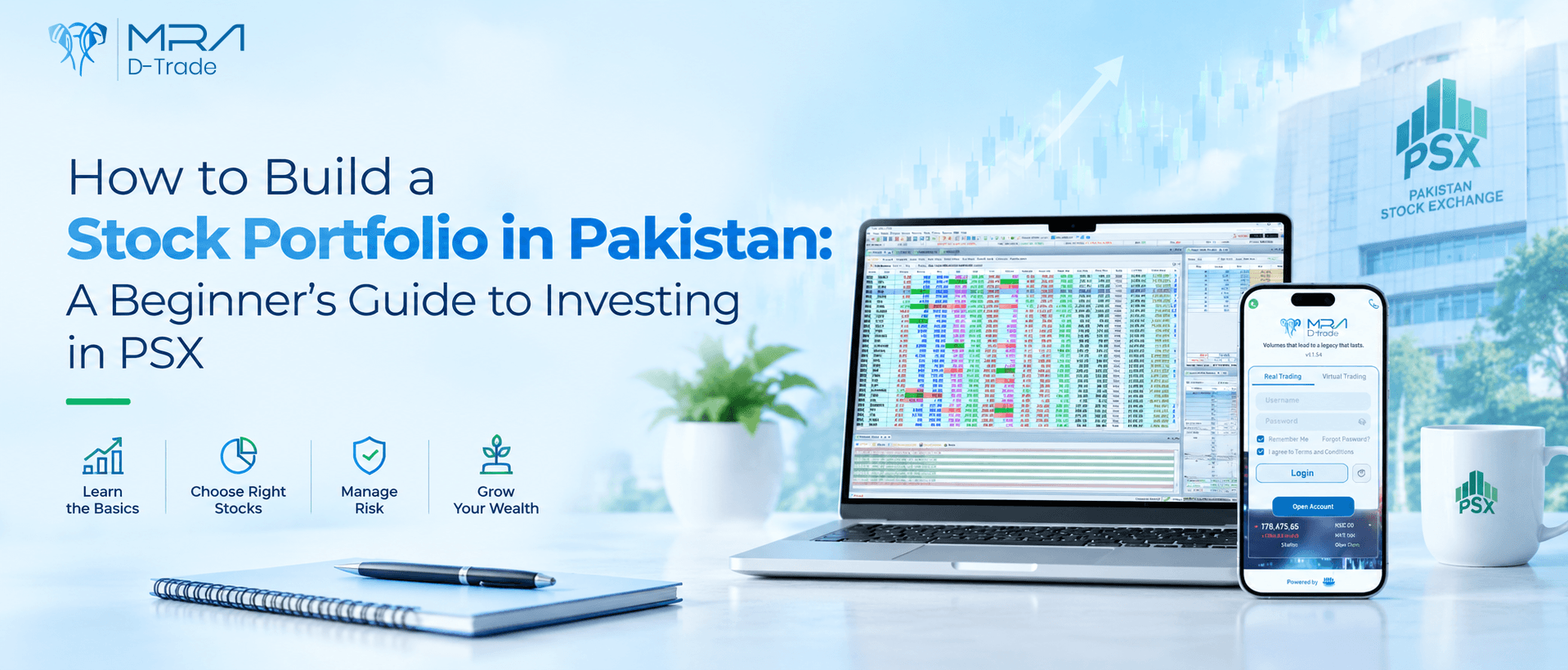How to Build a Stock Portfolio in Pakistan: A Beginner’s Guide to Investing in PSX